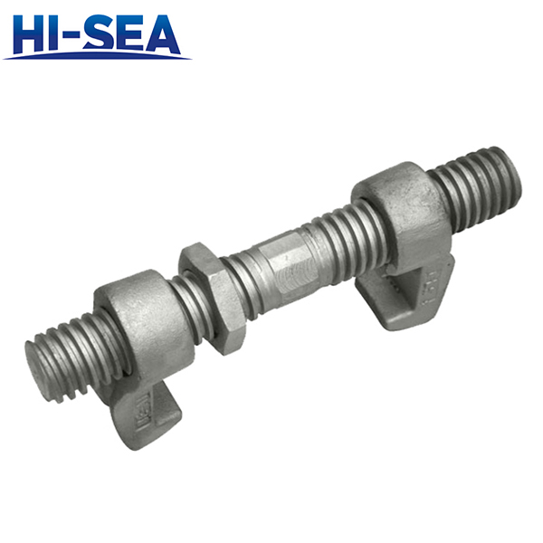 Container Bridge Fitting with Baffle